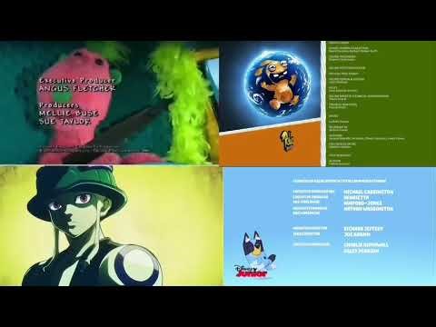 Rabbids Invasion, The Hoobs, The Loud House, Hunter X Hunter, Bluey Credits Remix