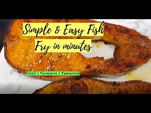 How to make simple fish fry | Ready in minutes | Chili based Fish Fry | Quick and Smart Recipe
