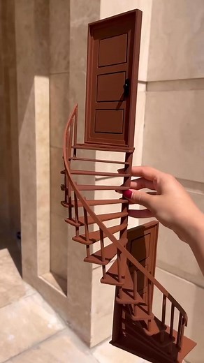 83K views · 1.1K reactions | Architecture model for Spiral staircase with doors • by miniart_miniart • #videosaur | Design + Build powered by designosaur | Facebook