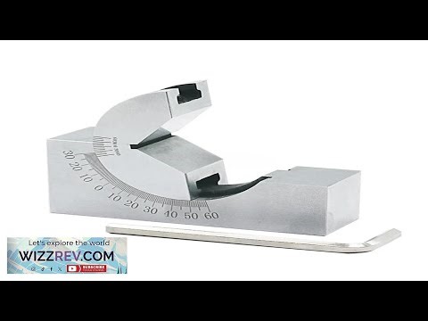 Milling Machine Precision Parts Adjustable Pad 0/30/60 Angle Gauge Debugge V Block Review