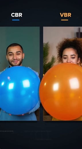 VBR vs. CBR Explained #shorts