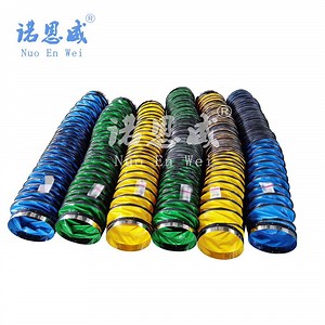 [Hot Item] 8-24 Inch 200mm-600mm High Temperature Air Duct High Temperature Resistant Flexible Ducts Heater Hose Fiberglass Flexible Duct