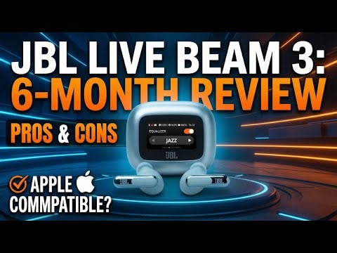 JBL Live Beam 3 Detailed Review After 6 Months | Is Apple compatible ?