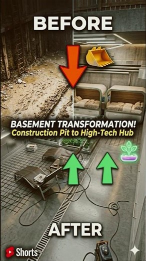 Abandoned House Restoration | Cinematic Luxury Transformation Before & After #shorts #short
