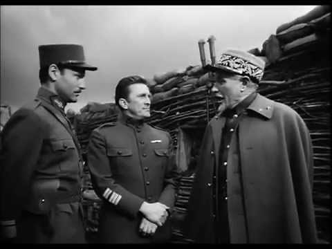 les sentiers de la gloire - extrait 1: les tranchées