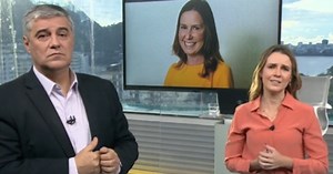 Apresentadores da Globo choram ao vivo durante homenagem a Susana Naspolini