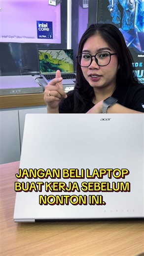 Ringan, simpel, dan siap dipakai harian ✨ Acer Aspire Lite 15 Ryzen hadir dengan performa AMD Ryzen yang efisien untuk kuliah, kerja, dan multitasking tanpa ribet. Layar 15,6” lega bikin nyaman ngerjain tugas atau nonton, desainnya tipis dan ringan buat mobilitas, plus performa stabil buat aktivitas seharian. Pilihan pas buat kamu yang butuh laptop praktis, kencang, dan tetap stylish. #AcerAspireLite15 #AspireLite15 #AMDRyzen #LaptopHarian #LaptopKerja