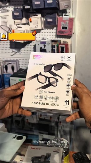 23K views · 215 reactions | Ai Smart glass camera at Tsh 150,000/= ~ Chatgpt ~Video taking ~Picture taking 5 megapixel camera ~Bluetooth ~Speaker and mic for Bluetooth connection with phone to make calls or music listen 0676281071 Bamaga, Dsm | EleganceTechflare | Facebook