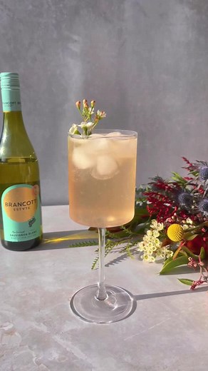 Gin and Rose Wine Cocktail Recipe
