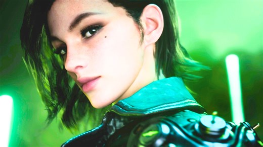 New The First Descendant skin preview shows "jiggle physics" in "motion"