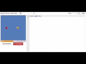 Blockly Games - Pond Tutor - Level 2