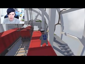Dantdm Human | I Walk On The UGLIEST Train !!! | Human Fall Flat fun HD