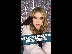 Daf Reactions Zevachim 95: The Substances
