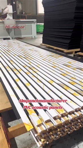 Art acoustic panels, interior wall panel, polyester fiber acoustic panel, PVC akupanel. Exported to Egypt, Libya, Ethiopia, Kenya, Tanzania, etc..#acousticpanel #decorpanel #decorwallpaper #akupanel #wallpanel