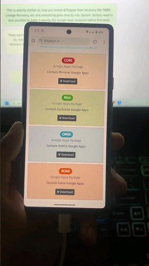 Best GApps Package for Custom ROMs in 2024?