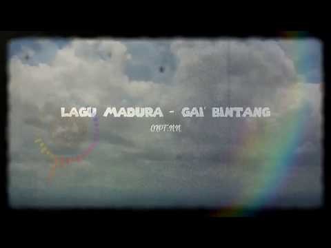 LAGU MADURA - GAI' BINTANG [LIRIK DAN TERJEMAHAN]