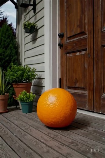 Normal orange #notai #orangutan #orange