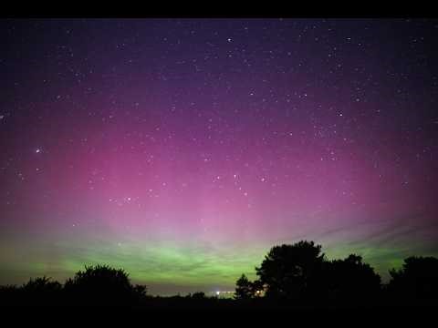 Aurora at Kelling Heath Spring Star Party