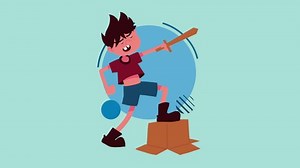 Little Boy Kid Playing Animation 4k 库存影片视频（100% 免版税）1092677929 | Shutterstock