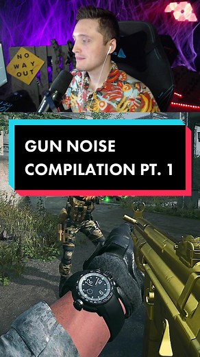 Warzone Gun Noise Compilation pt. 1 #warzone2 #callofduty #gaming #joshbarracks