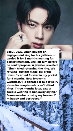 What Happened to BTS Jimin's Wedding Ring After He Never Proposed Will Make You Cry 💔 #shorts
