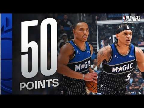 Bane (25) & Banchero (25) LEAD the Way In Game 3 🔥 (Bane Ties Franchise Record 🤯) | April 25, 2026