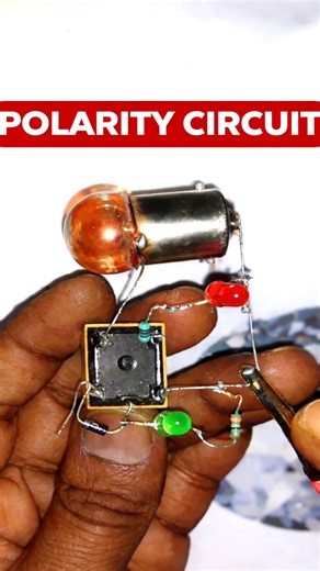 Reverse polarity circuit #experiment #diy #shorts #viral