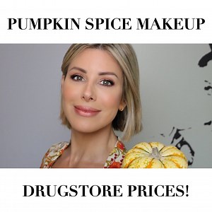 It's a fall pumpkin spice makeup look! The best part? All these products are under $12! | Dominique Sachse