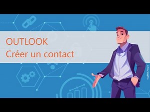 Outlook - Créer un contact