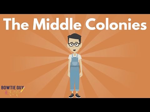 Middle Colonies - Kid Friendly Educational Social Studies Video for Elementary Students