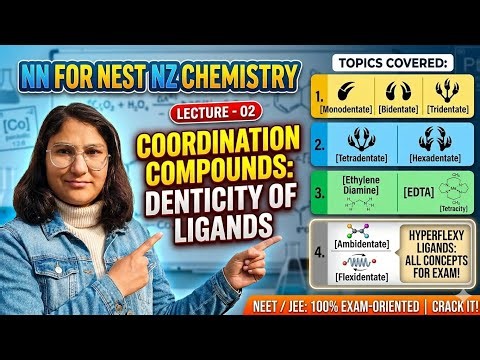 Denticity of ligands monodentate,bideneate,tri, questions
