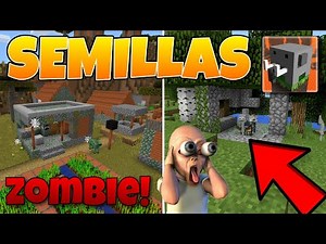 ¡ALDEA ZOMBIE en CRAFTSMAN! las MEJORES SEMILLAS para CRAFTSMAN building craft !