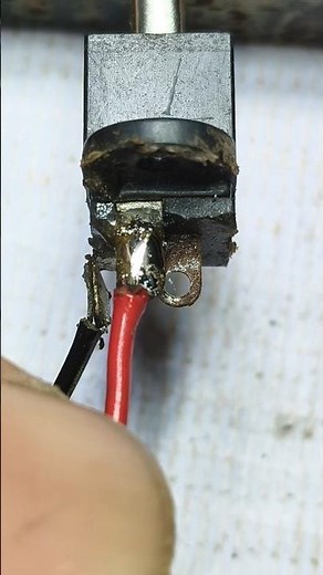 How to Properly Solder a DC Power Jack for DIY Projects #diy #shortsfeed