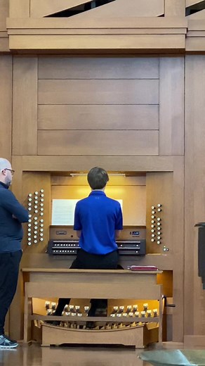 Learning this new piece #organ #music #keyboard #classical #pipeorgan #toccata #grand #loud #church #fyp #midwest #iowa #viral #spring #thisiswhatdreamsaremadeof