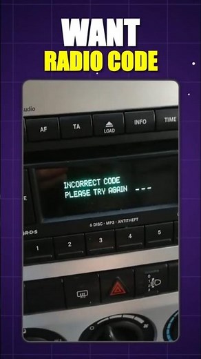 Secret Tricks to Find and Unlock Your Car Radio Code Fast