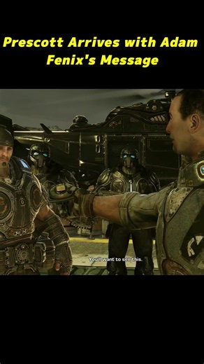 Marcus Shocked by Chirman Prescott's entry😱 | Gears of War 3 😂 Gears of War 3 #gearsofwar3 #gear5
