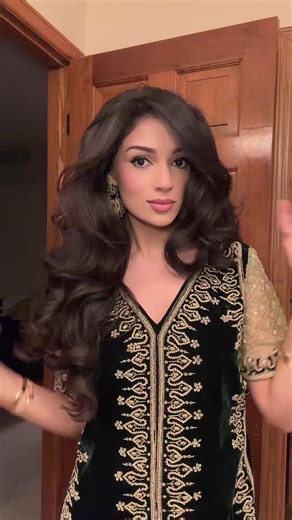 GRWM for an engagement partyyy, plz trust the processsss !! #pakistani #shaadiseason #hairtiktok #blowout