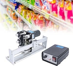 TFCFL 110V Electric Ribbon Coding Machine, Maximum Printing Speed 120 Times/min, Automatic Ribbon Coder for Product Date, Numerals, Chinese, English Printing