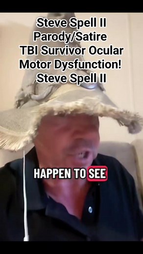 Hey did you happen to see the most liberal girl in the World? Thankfully my girlfriend is not a Libtard I usually wear sunglasses because my eyes roll while I am singing becuase of Traumatic Brain Injury from accident! #DonaldTrump #Trump #scarecrow #parody #satire | Steve Spell II