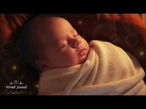 WOMB SOUNDS & Heartbeats for Baby Sleep 🍼 24 Hours of Calming White Noise | No Ads, Black Screen 🌙