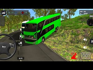 🤩Indonesia Coach bus Driving🚍🧑‍✈️| new euro bus Simulator 2026 Android Gameplay