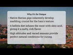 How Is Authentic Jamon Ibérico Cured In Spain?