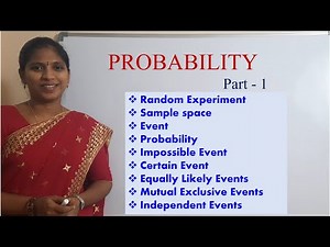 Probability - 1 | Basics | Sample Space | IMP for all competitive exams | eQuest by Surekha