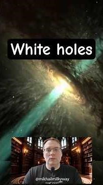 White holes arise as mathematical solutions of Einstein’s equations in general relativity.