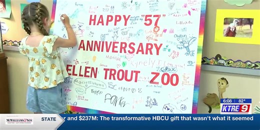 The Ellen Trout Zoo in Lufkin celebrates 57 years