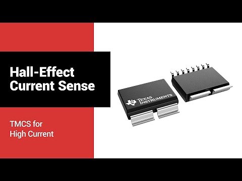 High-current measurement with TMCS1143 Hall-effect sensor