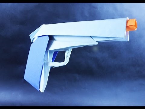 How to make a paper handgun