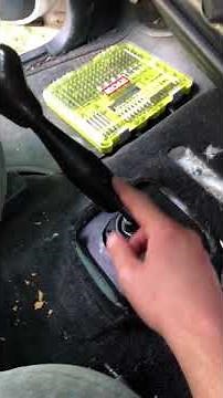 2002 S10 - Shift Lever Removal
