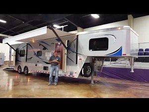 Sundowner Trailers Toy Hauler Open Model Walkthrough