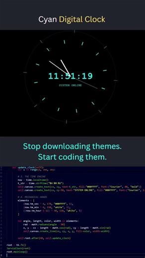 I coded Gojo’s Infinite Void in Python! ⚡💻 #relaxingmusic #adventure #music